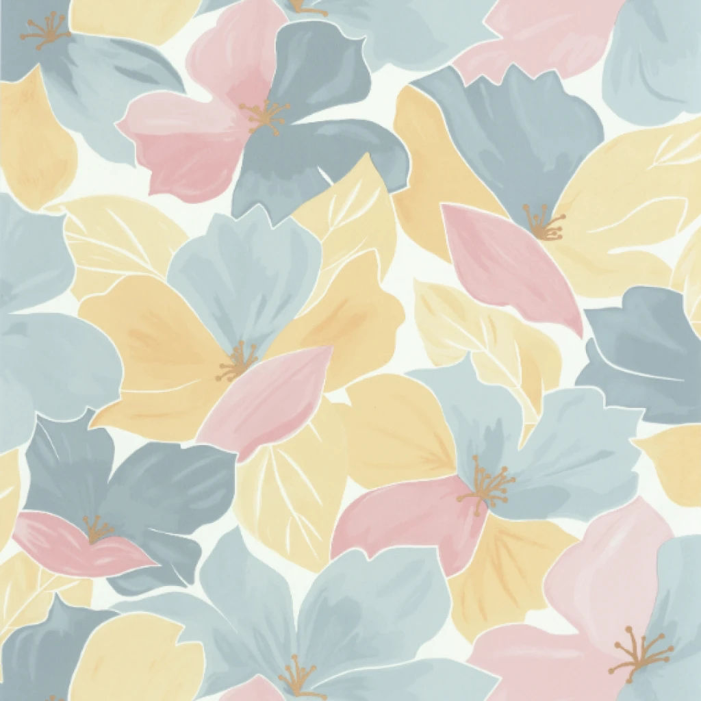 Imagen de PAPEL CASELIO FLOWER POWER