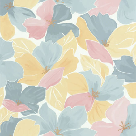 Imagen de PAPEL CASELIO FLOWER POWER