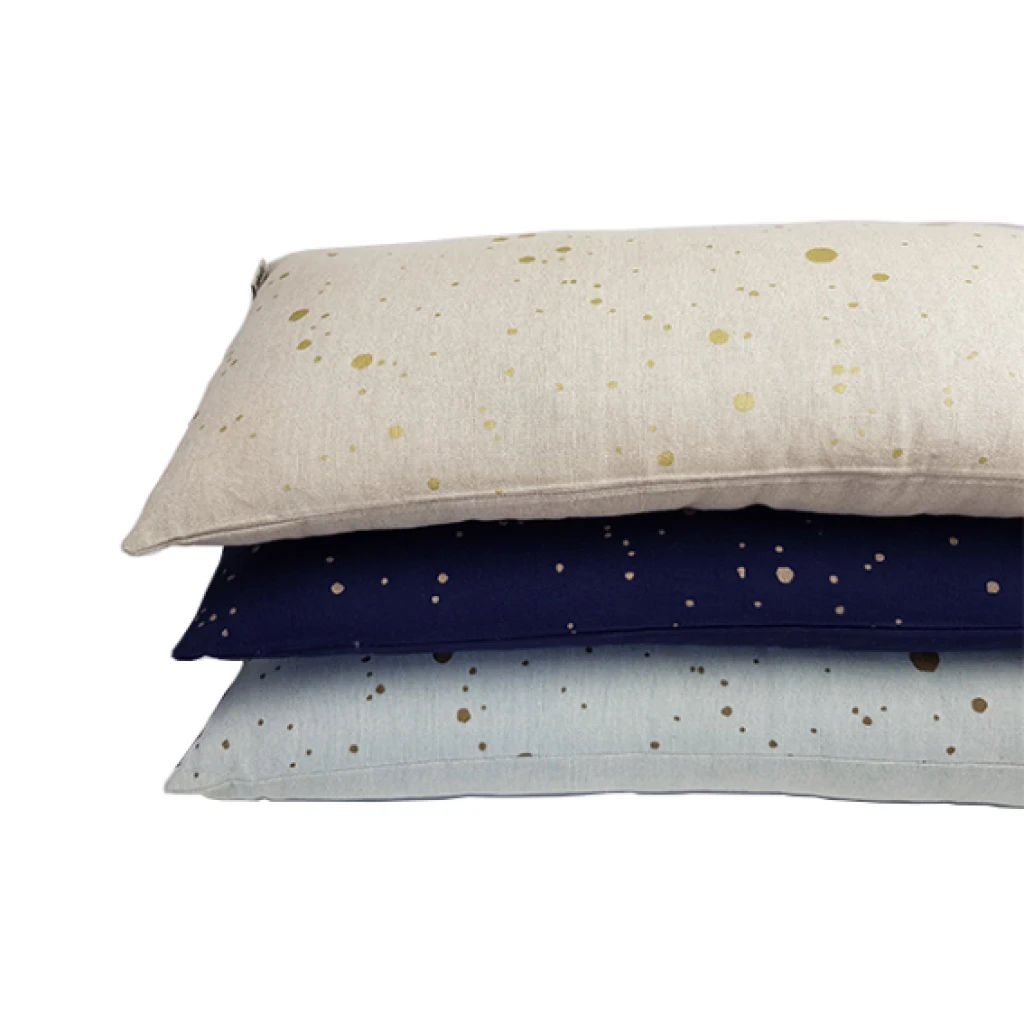 Imagen de ALMOHADÓN KUSSEN VIVID NAVY BLUE 40X90  100% COTTON