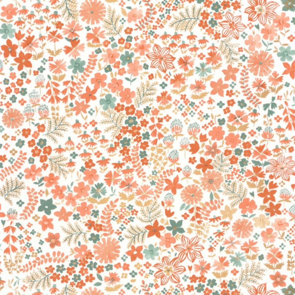 Imagen de PAPEL CASELIO FLOWER POWER