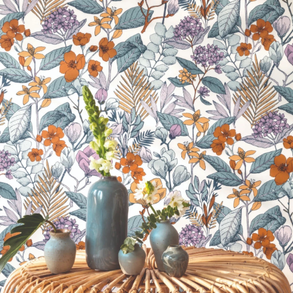 Imagen de PAPEL CASELIO FLOWER POWER