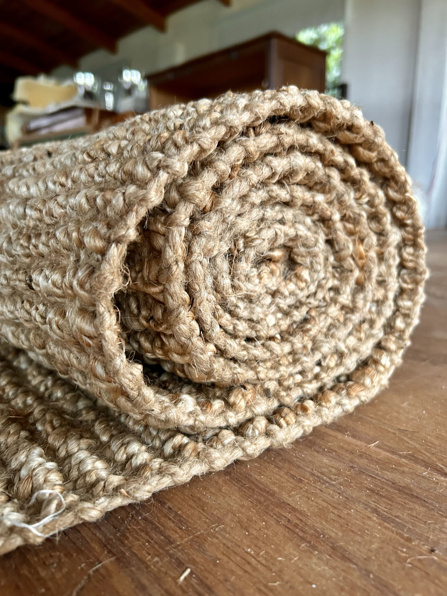 alfombra de india yute natural 