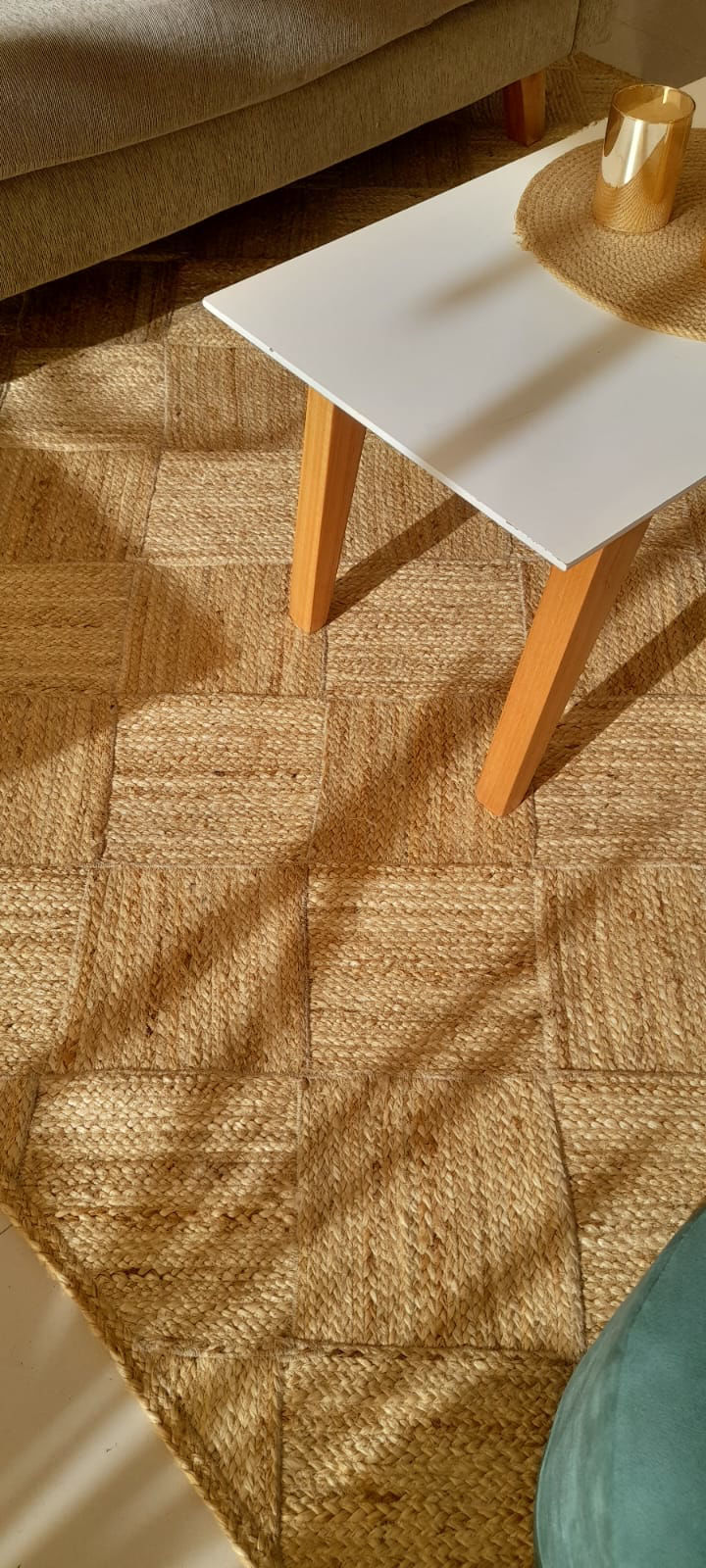 Alfombra natural hipoalergénica