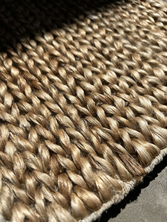 Alfombra de nudos natural